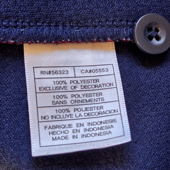 Nike Team Boston Red Sox MLB Baseball Jersey Mens Large Navy Blue Red Button Up - Picture 8 of 11